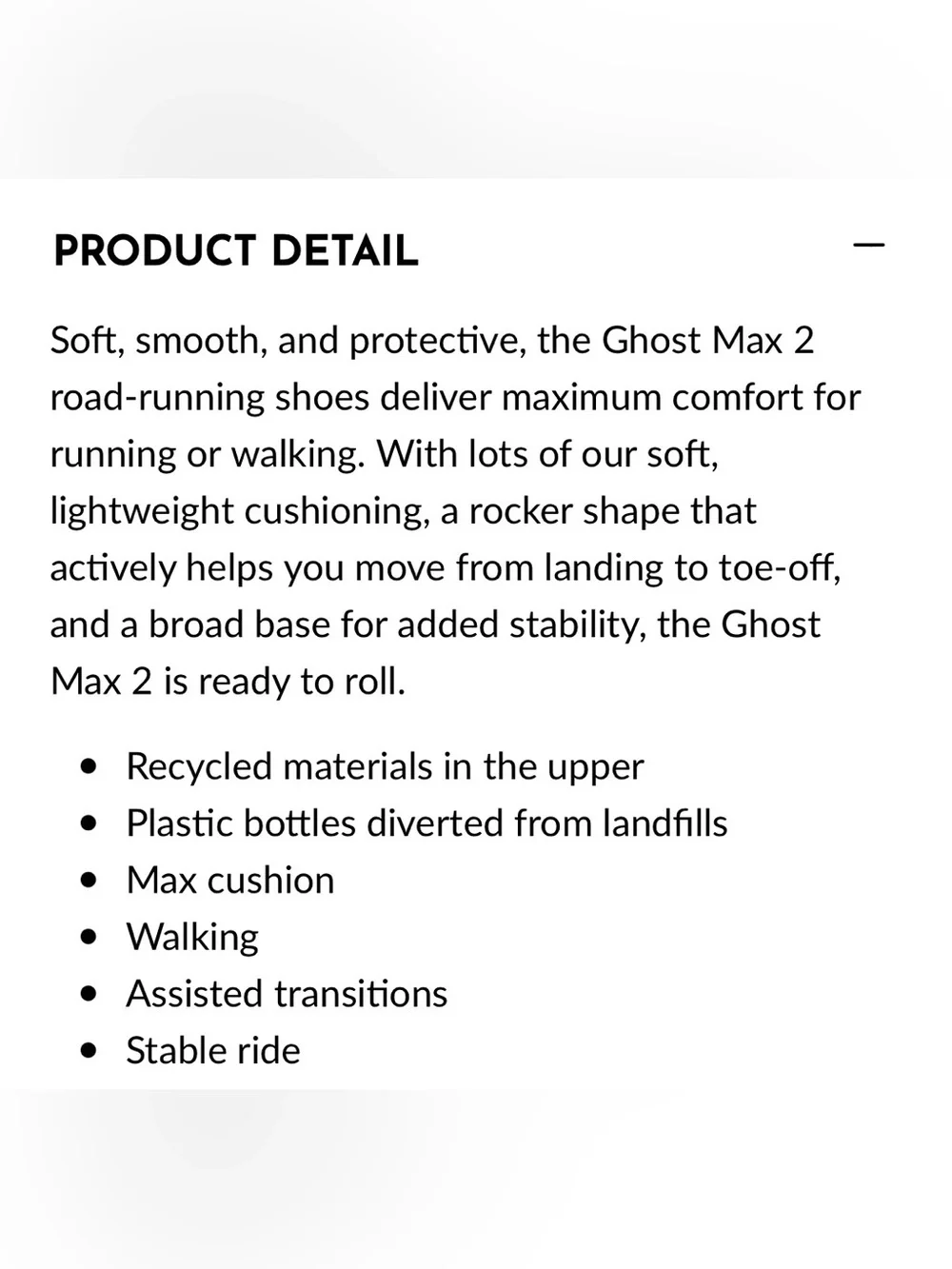 Women’s Brooks Ghost Max 2